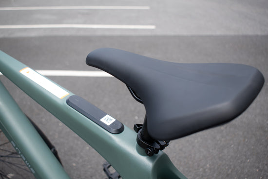 250W mid-drive motor on a high-torque electric bicycle