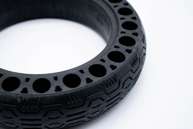 honeycomb solid tire escooter
